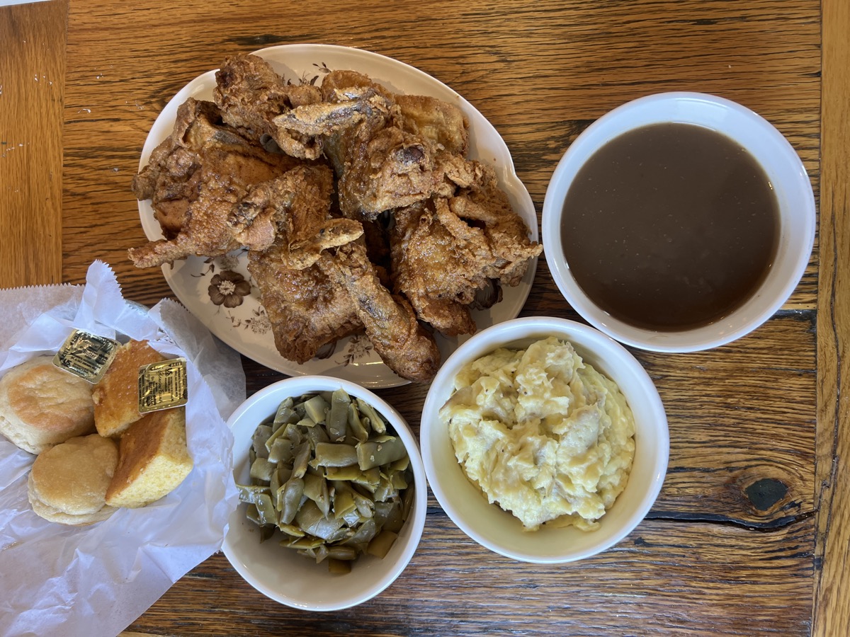 Family Fried Chicken Dinner
